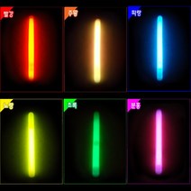 야광스틱(15x1)-25개 야광 LED 스틱 팔찌 용품 도구 파티친구사이, 초록