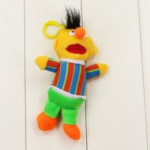 웃는엘모인형 엘모 굿즈 Elmo 세서미 스트리트 애착인형 쿠키 가이 빅버드 버트 어니 소프트 인형, Bert
