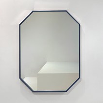 [브래그디자인] 450x600 팔각 거울 - 타사대비 2배 두꺼운 5mm 거울 국내 알루미늄 수제작 프레임, 4. 코발트네이비