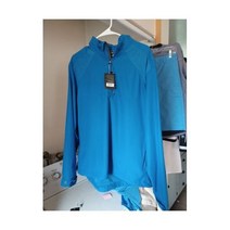 캘러웨이 자켓 골프 남성 미디엄 마그네틱 블루 1/4 짚업