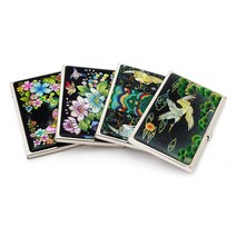 자개 명함케이스G (조), 검꽃나비