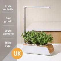가정용 수경 식물 재배기 키트 스마트팜 아크릴 온실 자동급수 에코박스 led, 영국 플러그(220v)