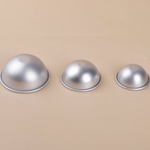 바스밤 입욕제 욕조3D 볼 구 모양 DIY 목욕 도구 액세서리 크리에이티브 몰드 폭탄 금속 알루미늄 합금, 01 S