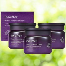 토탈 안티에이징 보습영양 이니스프리 퍼펙트 9 인텐시브 크림 60ml x3