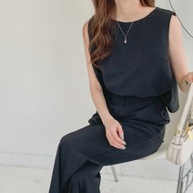 겟잇미 / 이쇼런 라운드 클래식 민소매 블라우스