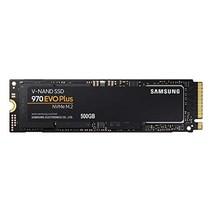 Samsung SSD 500GB 970 EVO M.2 Type2280 PCIe3.0×4 NVMe1.3 5년 보증 공인 대리점 보증품 MZ-V7E500BEC, 1MB, 상품명참조