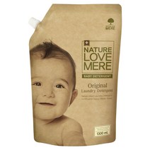 네이쳐러브메레 유아 오리지널 세제 리필형 허브가든향 1300ml, 1개