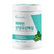 파바빈 파바빈콩 파바콩 잠두콩 산양유 단백질 프로틴 단백 분말 가루 300g, 1통