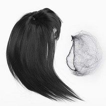 여자 숏컷가발 인모정수리가발 탑커버가발 NB40cm