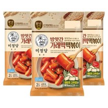 cj제일제당 미정당 방앗간 가래떡 떡볶이 간편한간식 400g, 3개