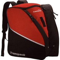 미국발송 TRANSPACK Edge 주니어 방수 33L 스키/스노보드 부츠 헬멧 고글 및 기어 백팩 가방 레드, Red