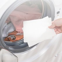 상상공간 간편 우리집 흰 옷 지킴이 세탁 이염 방지 시트 세탁용품 티슈 드럼 통돌이 겸용, 1+1세트(48매)