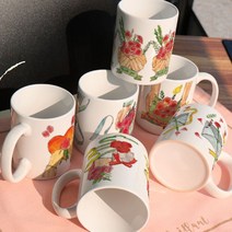 바보사랑 디자인머그컵6p 어버이날선물.꾸밈