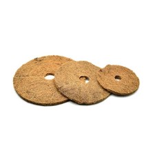 잡초 보온 코코넛 멀칭 화분매트 15cm 5개 정원꾸미기