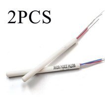 2Pcs 60W 220V 세라믹 히터 내부 난방 솔더 철 코어 용접 장비 907 전기 납땜 인두, 한개옵션0, 한개옵션0