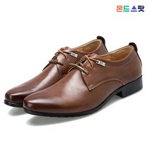 몬드스팟 3cm 남성 댄디 골드 팬던트 끈 정장구두 브라운 (DM609)