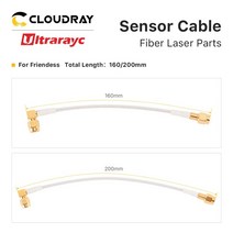 Precitec Raytools용 Ultrarayc 레이저 센서 케이블 와이어 광섬유 증폭기 프리앰프 절단 헤드 기계, 12 T5 SMB-2.6