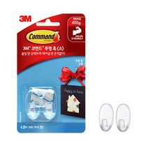 3M 코맨드 투명 훅, 소