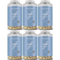 Myvitamins Maca 마이비타민 10배 추출 마카 뿌리 500mg 30정 6병, x, 1개
