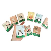 여행용 미니 포켓 3겹 티슈 1개 1팩(6개)