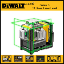 디월트 3D 그린레이저 12라인 360도 레벨기 수평기 I65, 그린 레이저