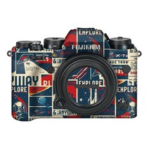 후지 필름 XT4 X-S10 XT3 XT30 GFX50R GFX100S X100V 카메라 스킨 스티커 후지 데칼 프로텍터 랩 커버 용, 01 nasa_04 XT30