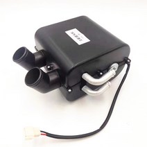 트럭 화물차 무시동히터 캠핑카 보일러 차박 히터 온풍기, 2구 12V 배관 히터