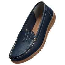 유세븐 여성용 가죽 컴포트 테슬 로퍼 DM1007