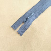 KSK 25cm 콘솔지퍼 숨은지퍼 콘실지퍼 혼솔지퍼 바지지퍼 14색상, 프러시안블루