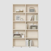 한샘 샘와이드 책장 5단 120cm DIY 컬러 택1, 크림화이트(A)