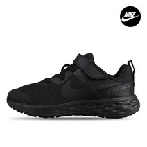 [나이키] 키즈 레볼루션6 PS 주니어 아동 찍찍이 런닝 운동화 DD1095-001