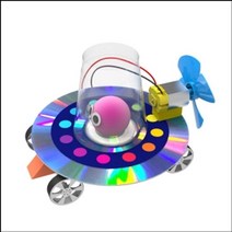 도매플레이스 작동완구만들기 움직이는 우주선 과학교구 풍력으로 1인용 만들기교구 만들기 W74DC3D 창의력교구 액체괴물 슬라임(완제품)