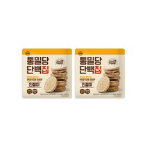[다신샵] 통밀당 단백칩 인절미 2봉 / 프로틴스낵, 2개, 45g