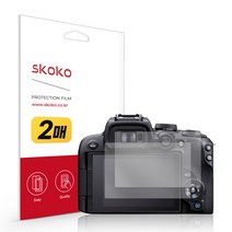 스코코 캐논 EOS R10 하이브리드 액정보호필름 2매, 단품