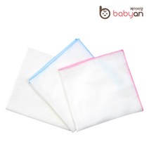[베이비앙] 순면 신생아 아기 무형광 국내산 거즈 가제손수건 30장(오후5시이전 주문건 당일출고)