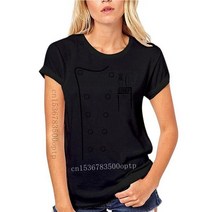 고출력 인덕션새로운 요리사 정장 alazan 주방 분류 음식 T 셔츠 선물 뜨거운 판매 옷, 05 XXL, 02 black