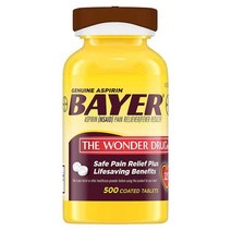 Bayer Aspirin 바이엘 아스피린 325mg 500정.