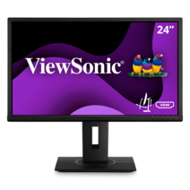 뷰소닉 VG2440 24 1080p Ergonomic 40 Degree Tilt 모니터 with HDMI DP and VGA