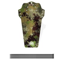 자전거 머드가드 흙받이 빗물받이 물받이 1PC 자전거 머드 가드 펜더 부품 사이클링 머드 플랩 탄소 섬유 컬러 프론트/리어 타이어 유니버설 머드 가드 마운틴 바이크 윙, Camouflage
