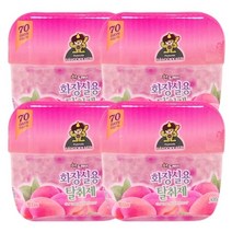 화장실용탈취제 피치, 300g, 4개