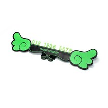 차량용 자동차 주차알림판 3D 야광 퍼즐 주차알림판, 그린