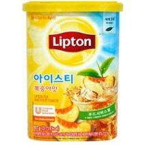 립톤 아이스티분말 복숭아맛 업소용, 907g, 12개