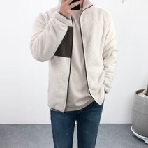 엠클로 남자 빅사이즈 뽀글이 양털 후리스 집업 자켓 점퍼 남여공용 3컬러