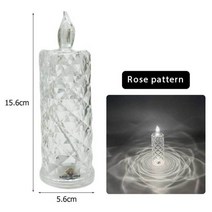 무드등 led 조명 무선 램프 색 스탈 테이블 장미 빛 로맨틱 다이아몬드 분위기 빛 터치 야간 침실 책상, mini1color 리모컨 없음