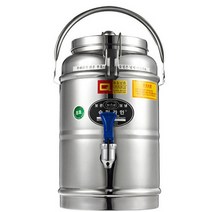 우성금속 전기 물끓이기 보온보냉 물통 국통 국끓이기, 보온보냉물통 8호(전기X)