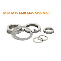 M30 M35 M40 M45 M50 M60 스테인레스 스틸 플랫 와셔 초박형 개스킷 심 두께 0.1 0.2 0.3 0.5 1mm 10 개, 46 60x75x1