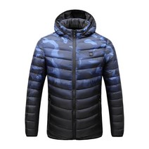 발열점퍼 USB 열선조끼 잠바 자켓 가열 남자 방수 겨울 야외 난방 스포츠 열 의류 3 온도 조절 자체