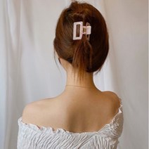 레드덕 헤어 집게 핀 하는 법 셀프 올림머리 8종, 01_1.골드or실버 칼라 포인트 헤어 집게핀 5set