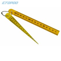 갭게이지 PMMA 플라스틱 상단 용접 게이지 KCS11 테이퍼 갭 필러 도구 115mm 세트당 2 개, 2pcs