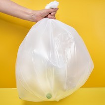 [대한잡화점] 배접 쓰레기봉투 60리터 X 200매 흰색, 60L x 화이트 x 200매